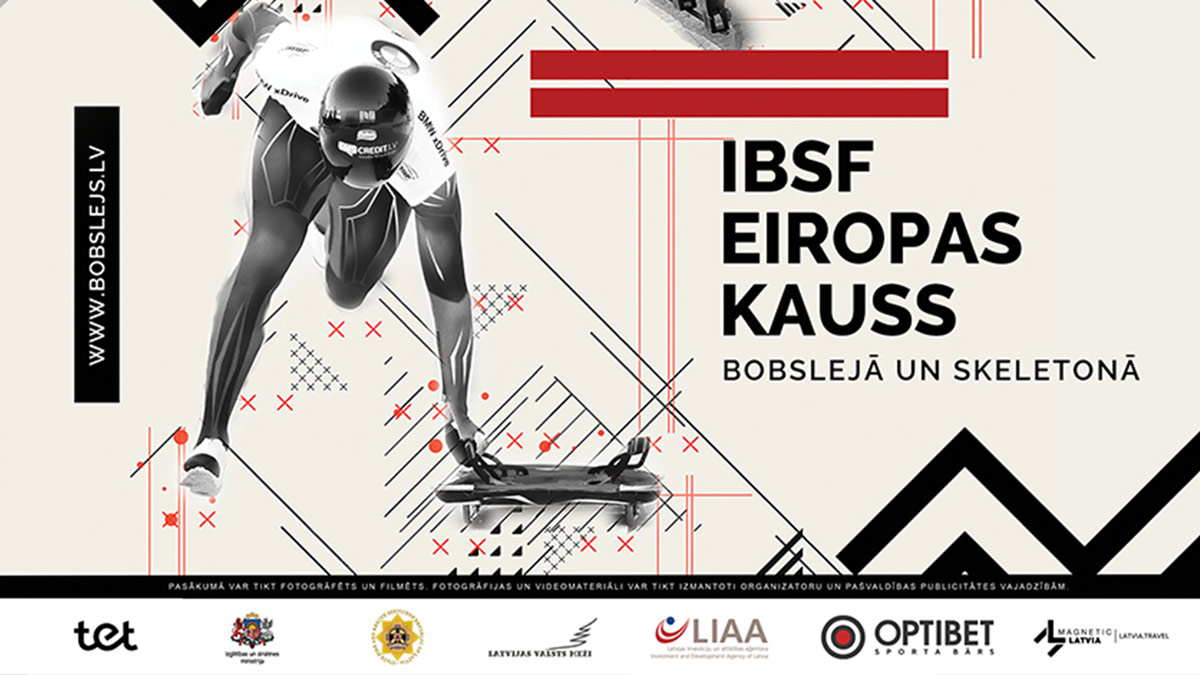 LIVE: IBSF Eiropas kausa izcīņa bobslejā un skeletonā | Sigulda