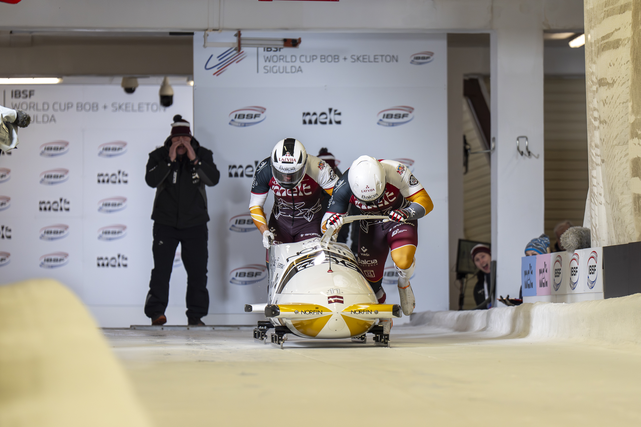 Jēkabs Kalenda un Matīss Miknis izcīna 5.vietu Pasaules kausa posmā Siguldā!