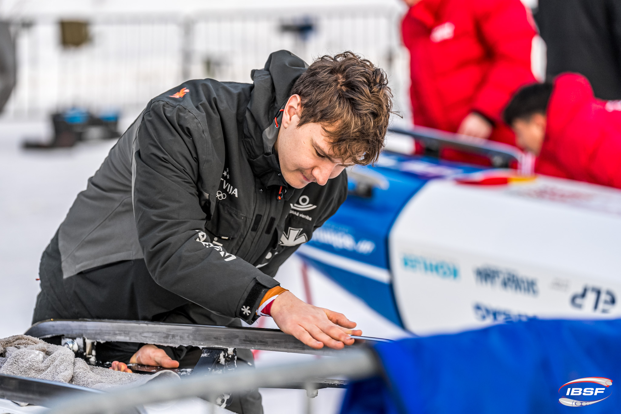 Latvijas bobslejisti Kortīnā gatavojas jaunajai sezonai