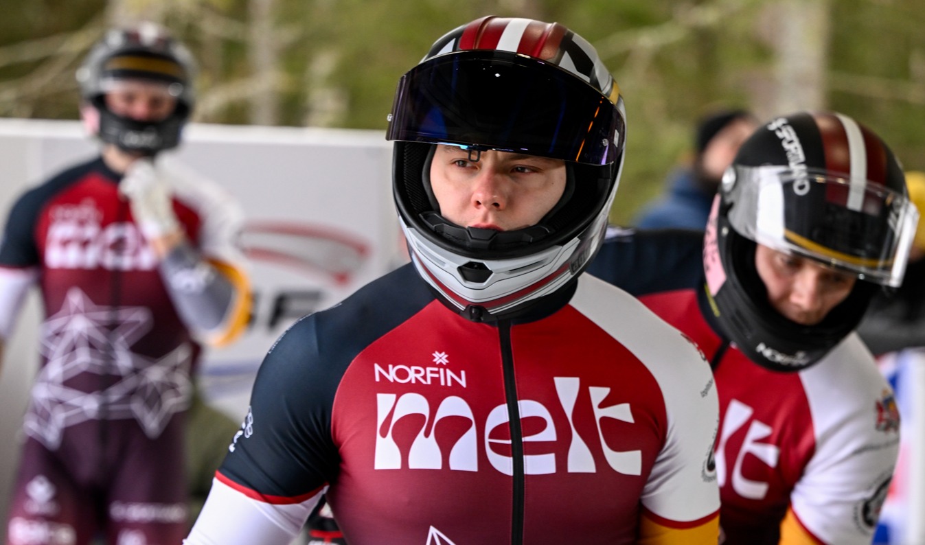 Abas Latvijas bobsleja četrinieku ekipāžas otrajā desmitā