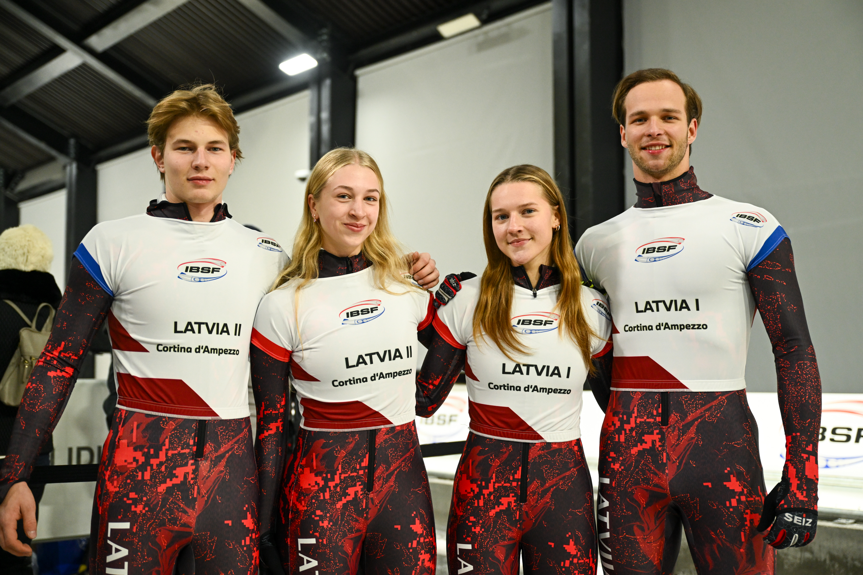 Komandu sacīkstēs Latvijas skeletonistiem noslēdzošās vietas