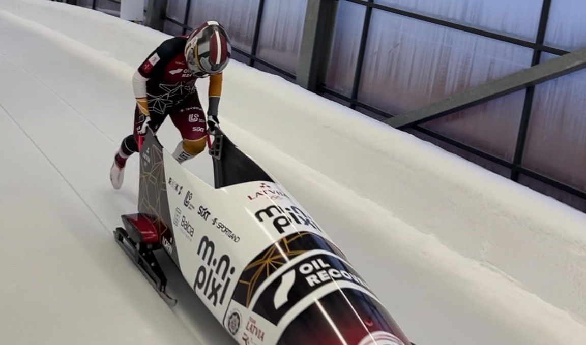 Amēlija Kotāne ieņem 19.vietu Pasaules kausa Siguldas posmā monobobslejā