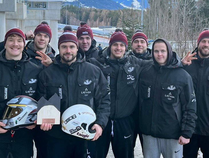 Grantiņš / Kaufmanis izcīna 3.vietu Eiropas kausa posmā Insbrukā