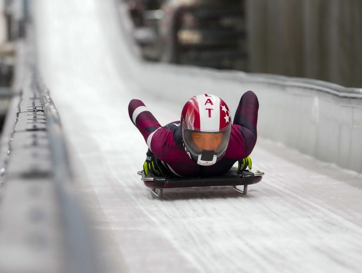 Skeletoniste Marta Andžāne sasniedz 18.rezultātu pēc pirmās dienas