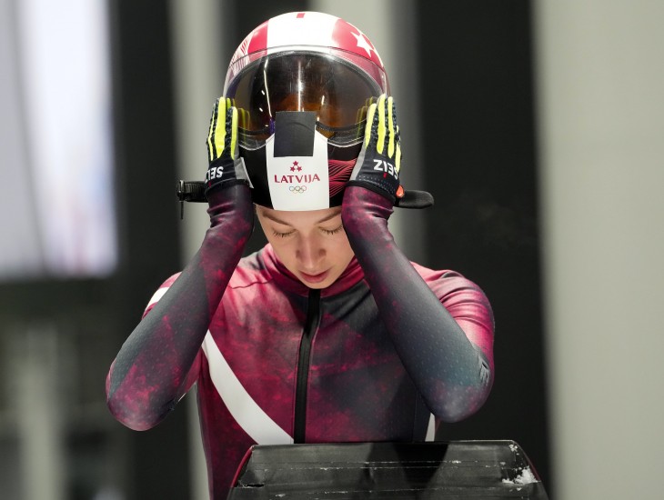 Skeletonistei Andžānei izdodas izcīnīt 17.vietu