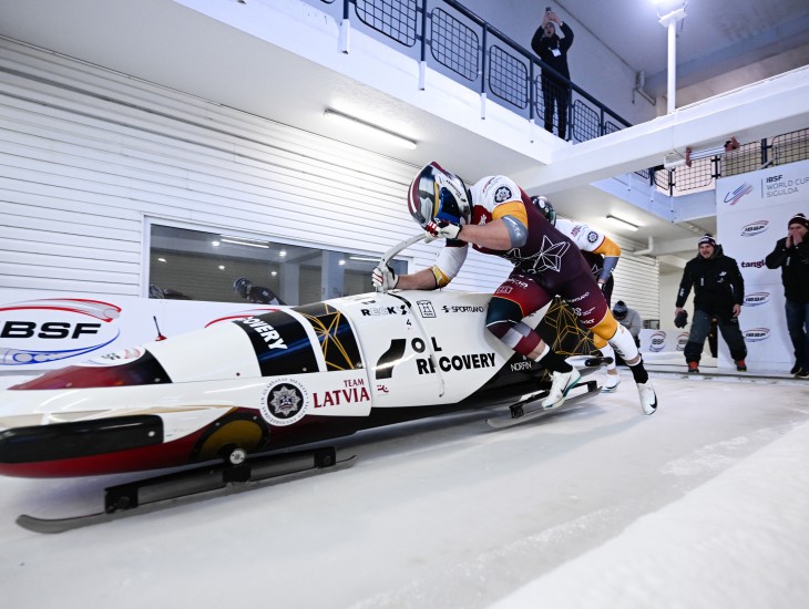 Latvijas bobsleja komanda aicina jauniešus uz atlasi reģionos